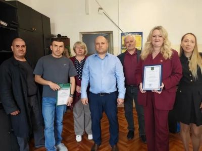 Сотрудники Уссурийского филиала удостоены заслуженных наград за высокий профессионализм и добросовестный труд